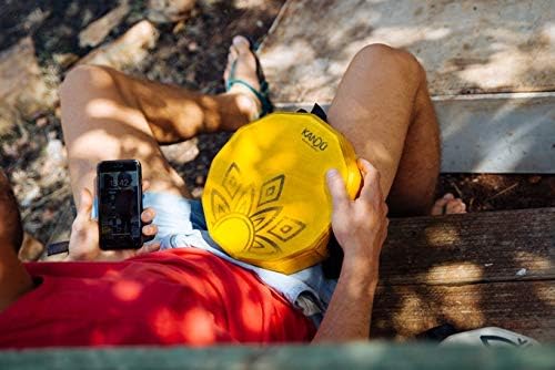 KTÄK -The First Handcrafted, Hand Drum Percussion, Two-Sound Cajón Body Snare, Portable Cajon by Kandu (orange)