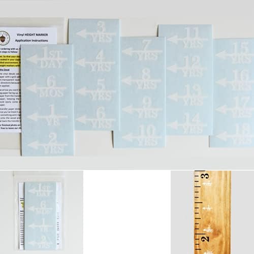 Little Acorns ADD ON - DIY Vinyl Growth Chart Ruler - Height Marker Arrows ONLY