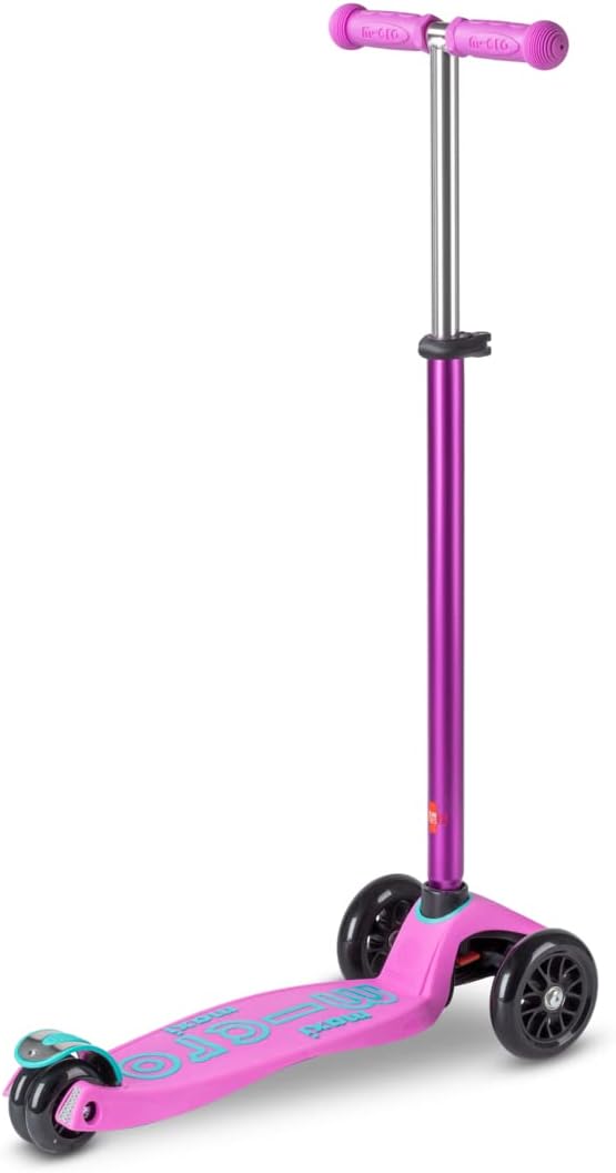 Micro Kickboard - Maxi Deluxe 3-Wheeled, Lean-to-Steer, Swiss-Designed Micro Scooter for Kids, Ages 5-12