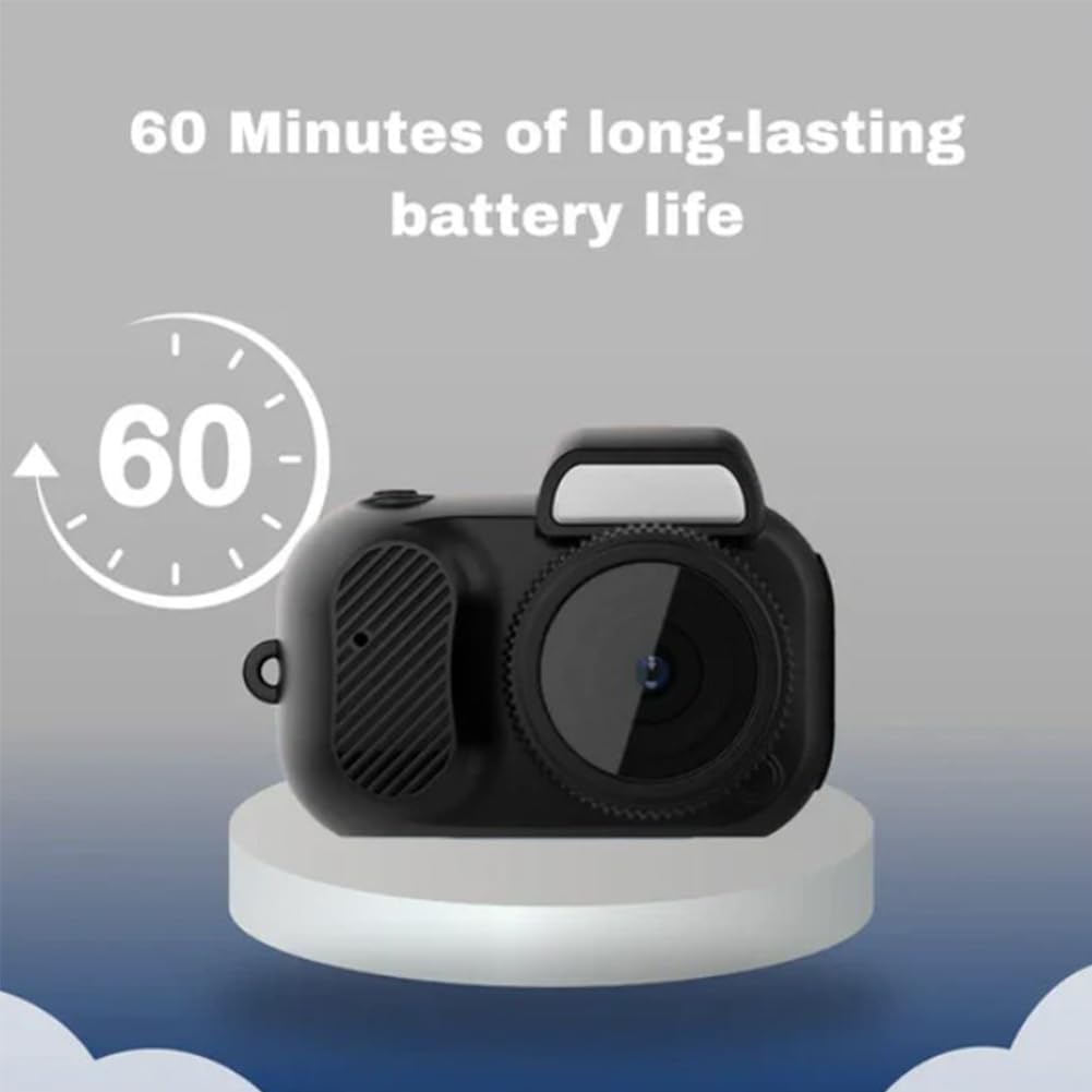 Keychain Camera, World's Smallest 1080P Hd Mini Camera llavero,Keychain Photo/Video Camera, Retro Portable Mini,100 Mins Battery Life, for Students, Kids (No Memory Card)