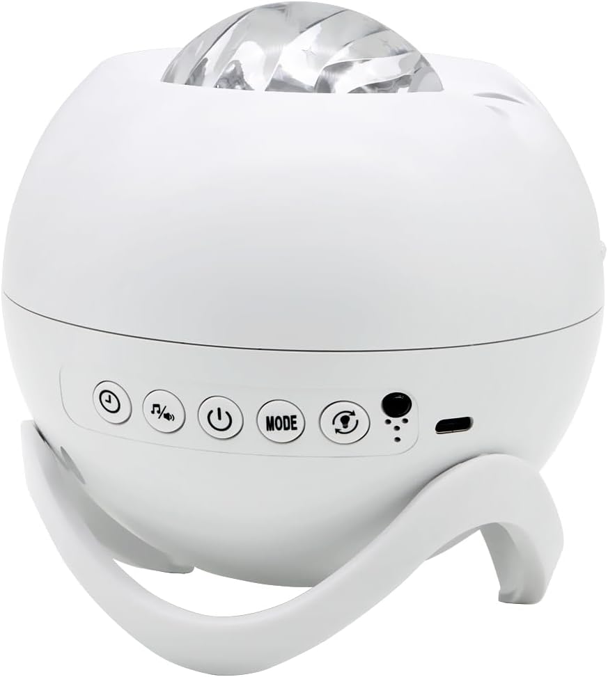 Star Projector Galaxy Projector for Bedroom, White Noise Bluetooth Speaker Northern Lights Projector, Suitable Gaming, Home Theater, Adult, Christmas Mood Night Light