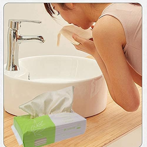 300 Count Careboree Unbleached Baby Dry Wipes Dry Unscented Multi-Purpose Cotton Tissue