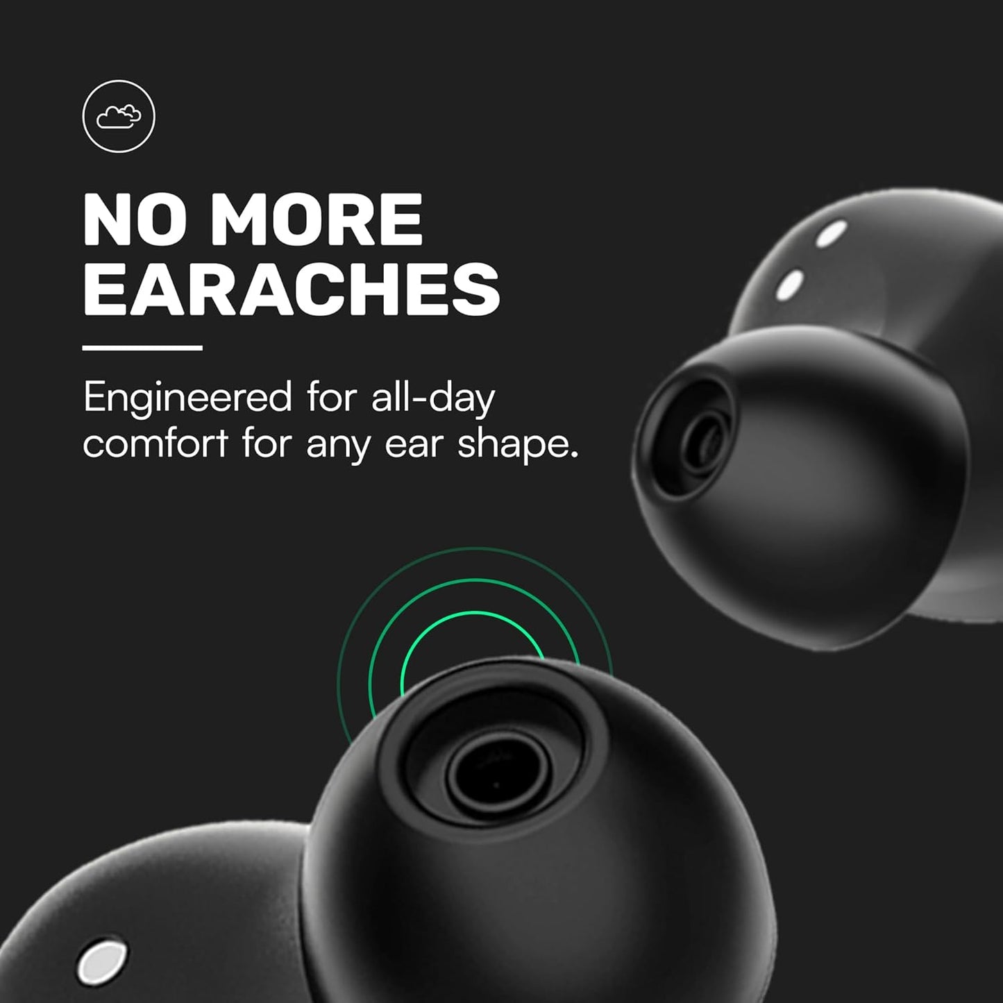 Raycon Everyday Earbuds Classic Bluetooth Wireless with Microphone - Stereo Sound, Active Noise Canceling, in-Ear Bluetooth Headset True Wireless Earbuds 32 Hours Playtime (Mint)