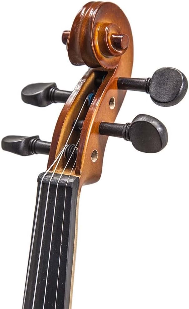 Paititi 3/4 Size Artist-100 Student Violin Starter Kit with Brazilwood Bow Lightweight Case, Shoulder Rest, Extra Strings and Rosin