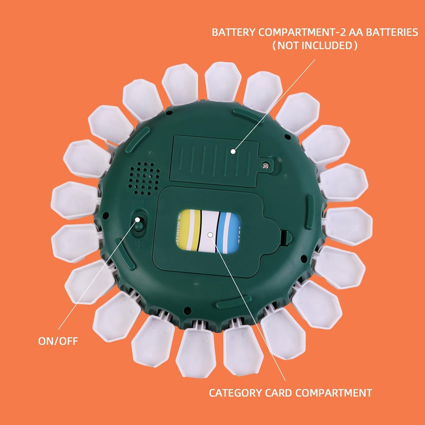 TAP 2 WIN Word Game | Fast-Paced Family & Party Board Game For Kids & Adults | 2-8 players race against the timer to name an answer that fits the round’s category | Learning Game Gifts for Ages 8 & up