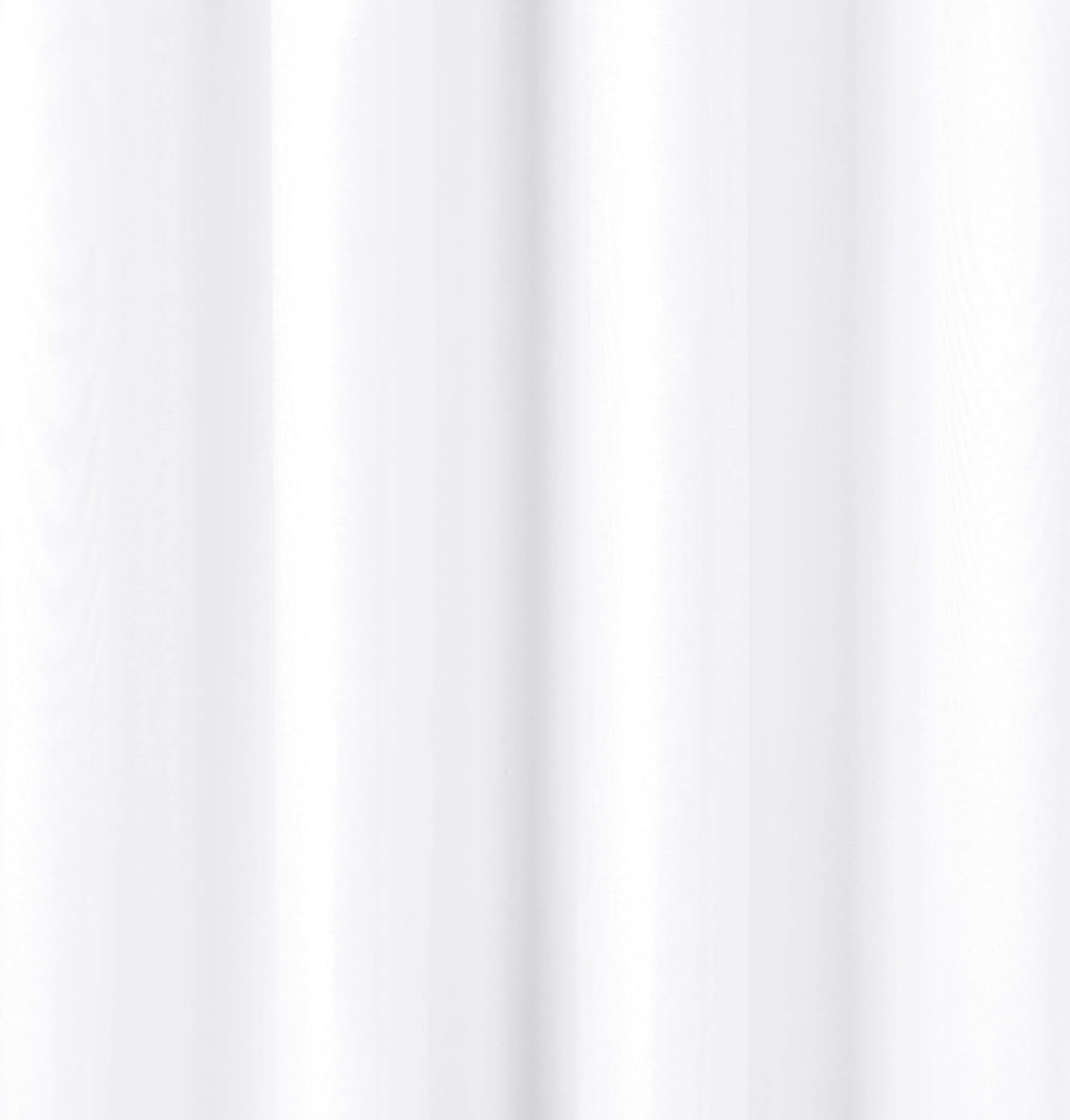 Amazon Basics Room Darkening Blackout Window Curtains 2 Panels with Grommets, for Living Room and Bedroom, 52 x 84 inches, White