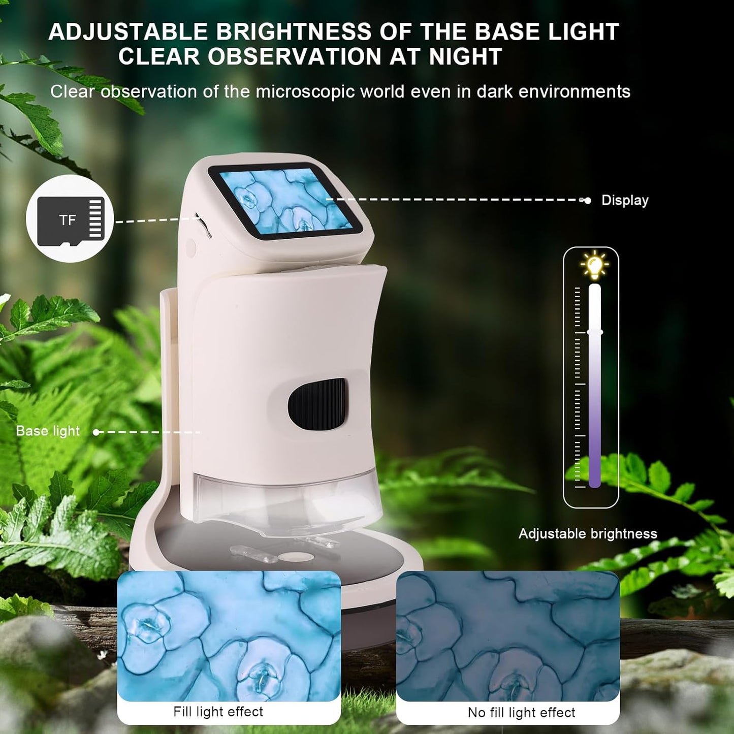 Microscope for Kids, 1000x Handheld, 2.0-inch Color Screen, Portable Educational Gift, Children's Microscope for 8-12 Year Olds