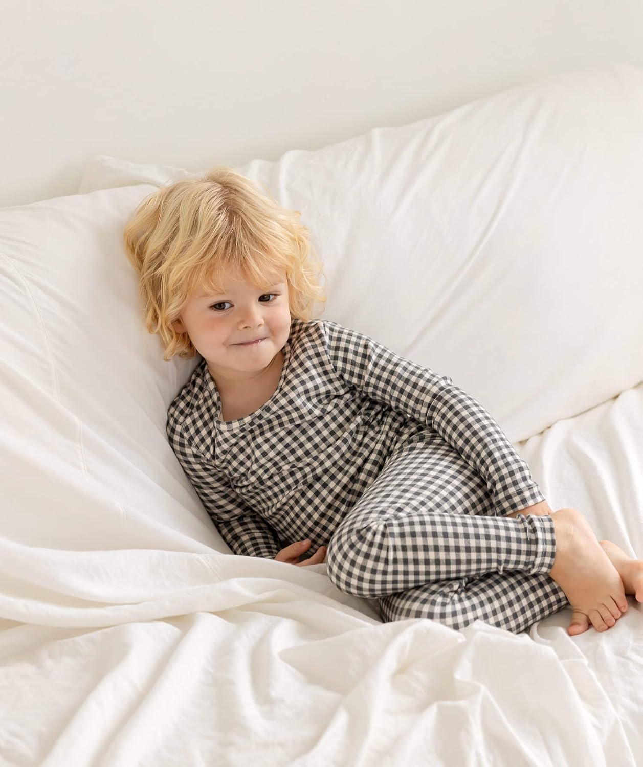 AVAUMA Baby Boys Girls Pajama Set 6M-7T Kids Cute Toddler Snug fit Pattern Design Pjs Cotton Sleepwear