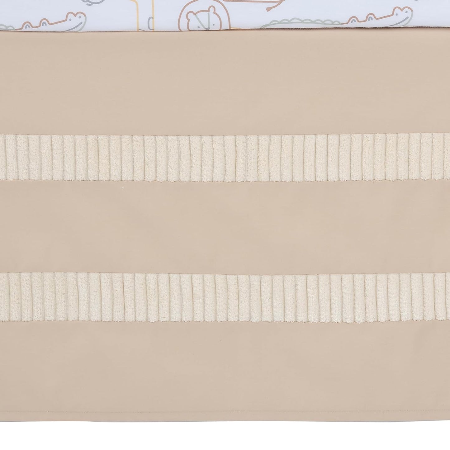 Lambs & Ivy Jungle Story 3-Piece Infant Safari Tan Baby Crib Bedding Set