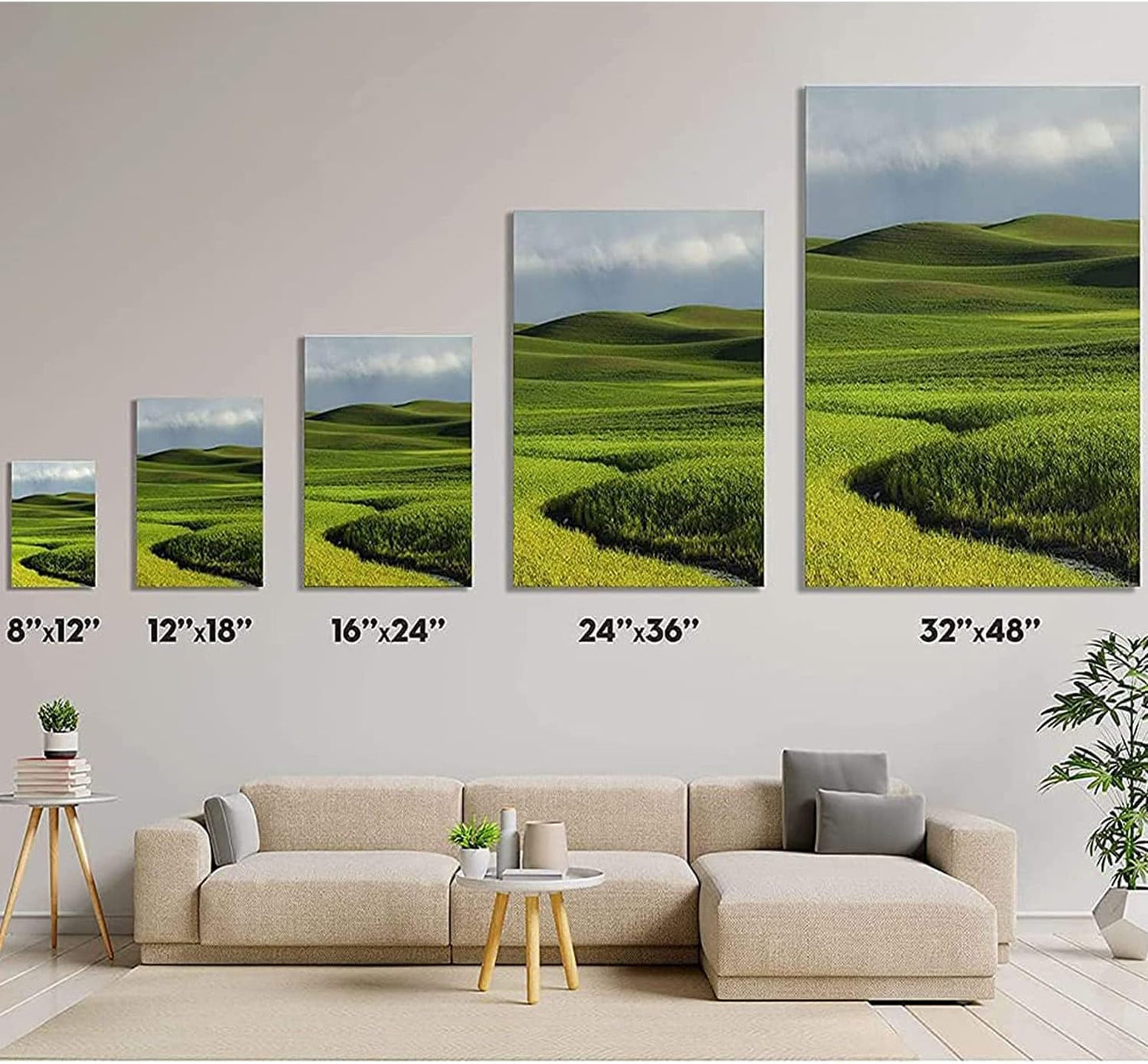 Personalized Family Street Sign Multi-Name Canvas Or Poster Wall Art, Street Sign Customized With Name, Best Gifts For Parents, Grandparents From Kids Daughter Son, Christmas Gift For Family #05