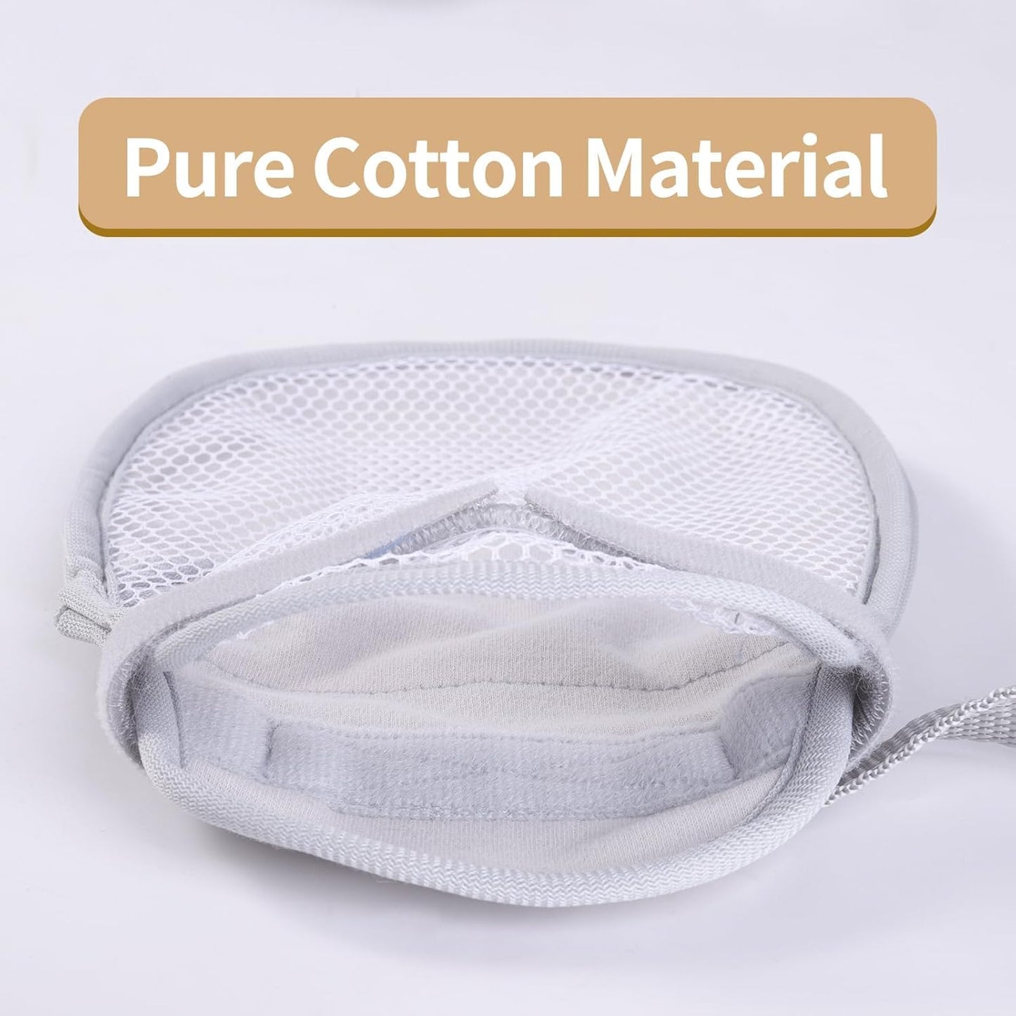 Kids Anti-Scratch Mittens – Soft Safety Restraint Gloves for Children with Autism, Sensory Needs, or Behavioral Challenges Mesh style