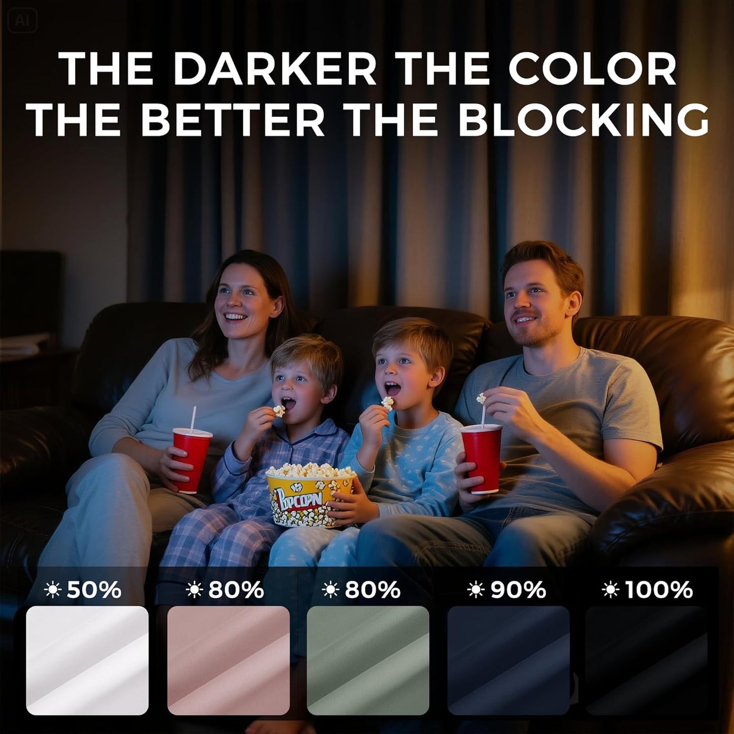 NICETOWN Blush Pink Room Darkening Curtains 84 Inches Long 2 Panels for Girls Room, Bedroom, Nursery Thermal Insulated Blackout Drapes Solid Grommet Noise Reducing Window Curtains, W40