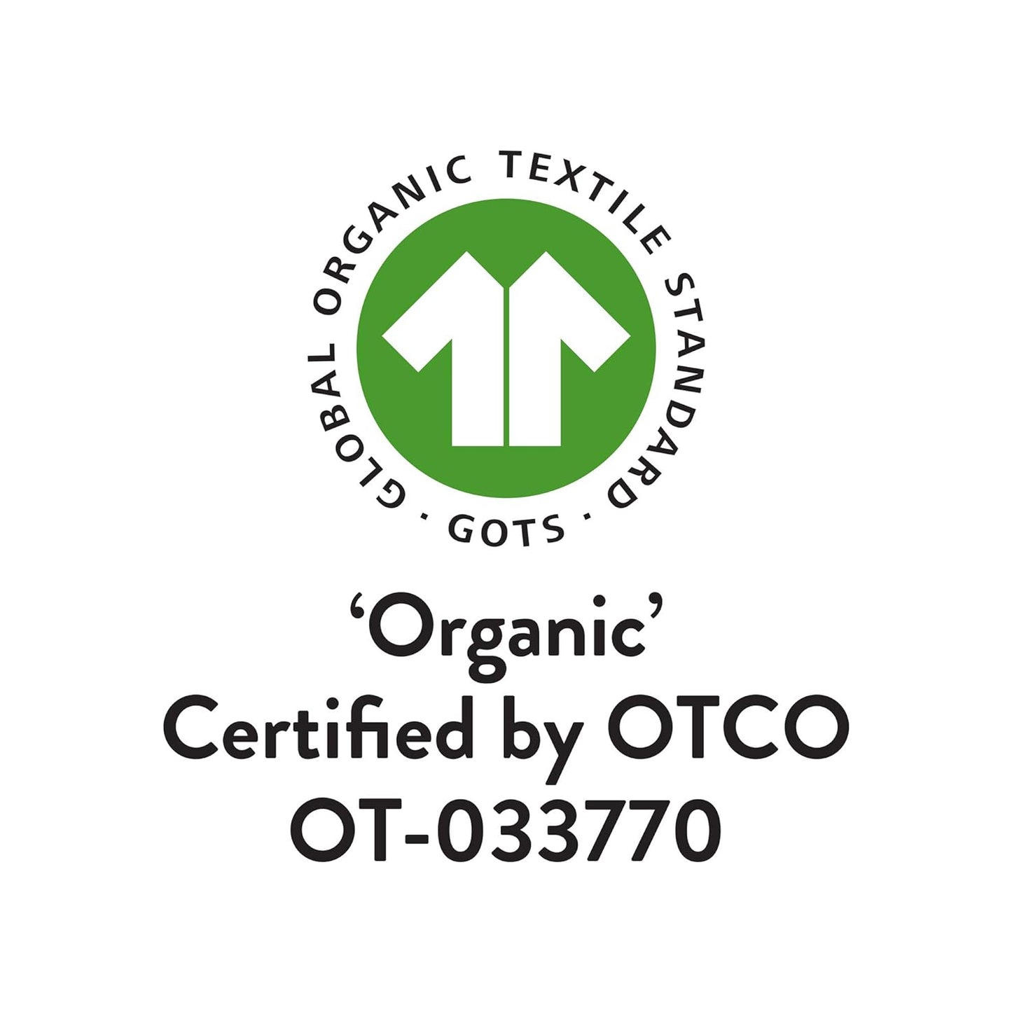 HonestBaby Organic Cotton Changing Pad Covers (Set of Two), Bright White, One Size