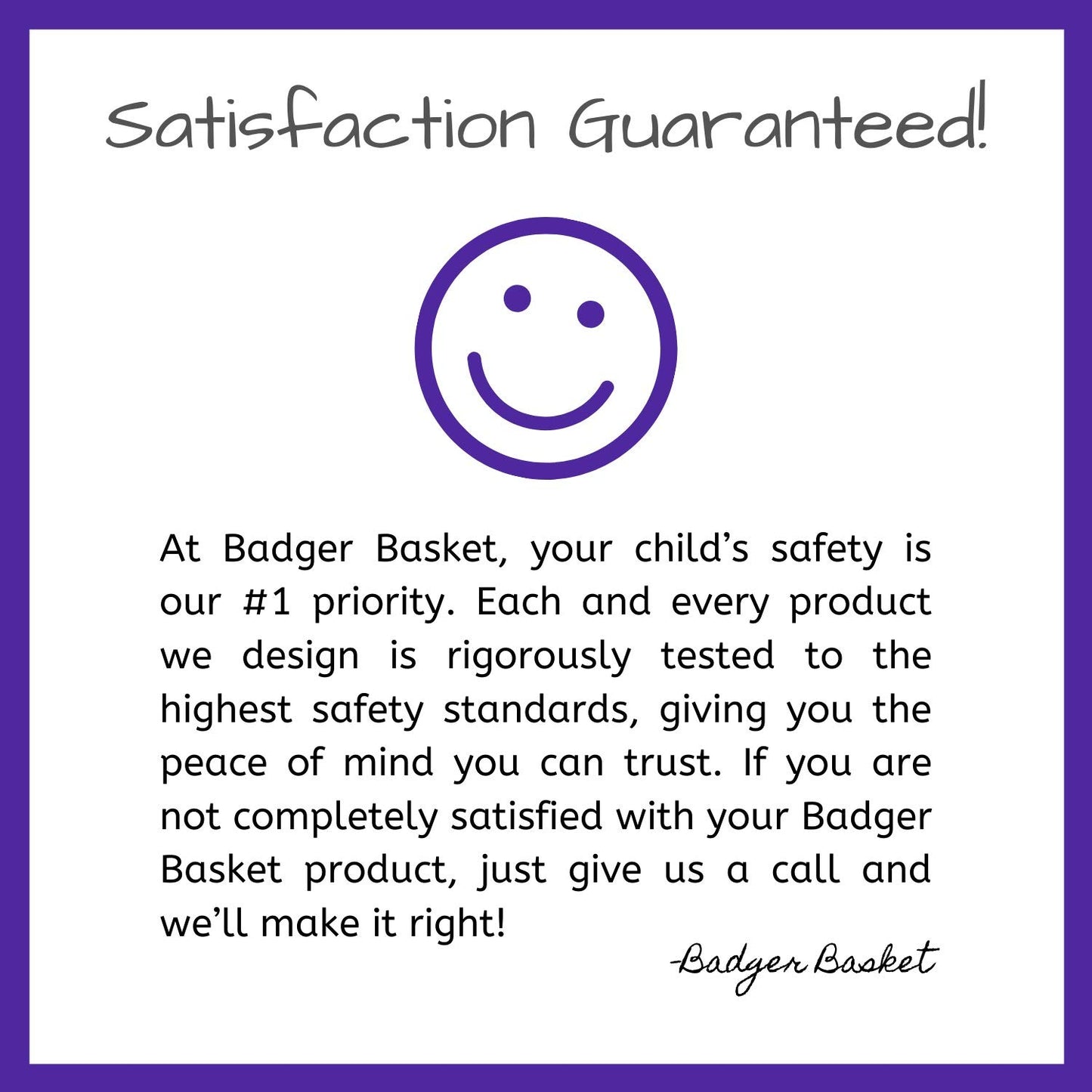 Badger Basket Sleigh Baby Changing Table with 6 Storage Drawers, Cushioned Changing Pad, Nursery Organizer, Sturdy White Wood Furniture for Infant Care