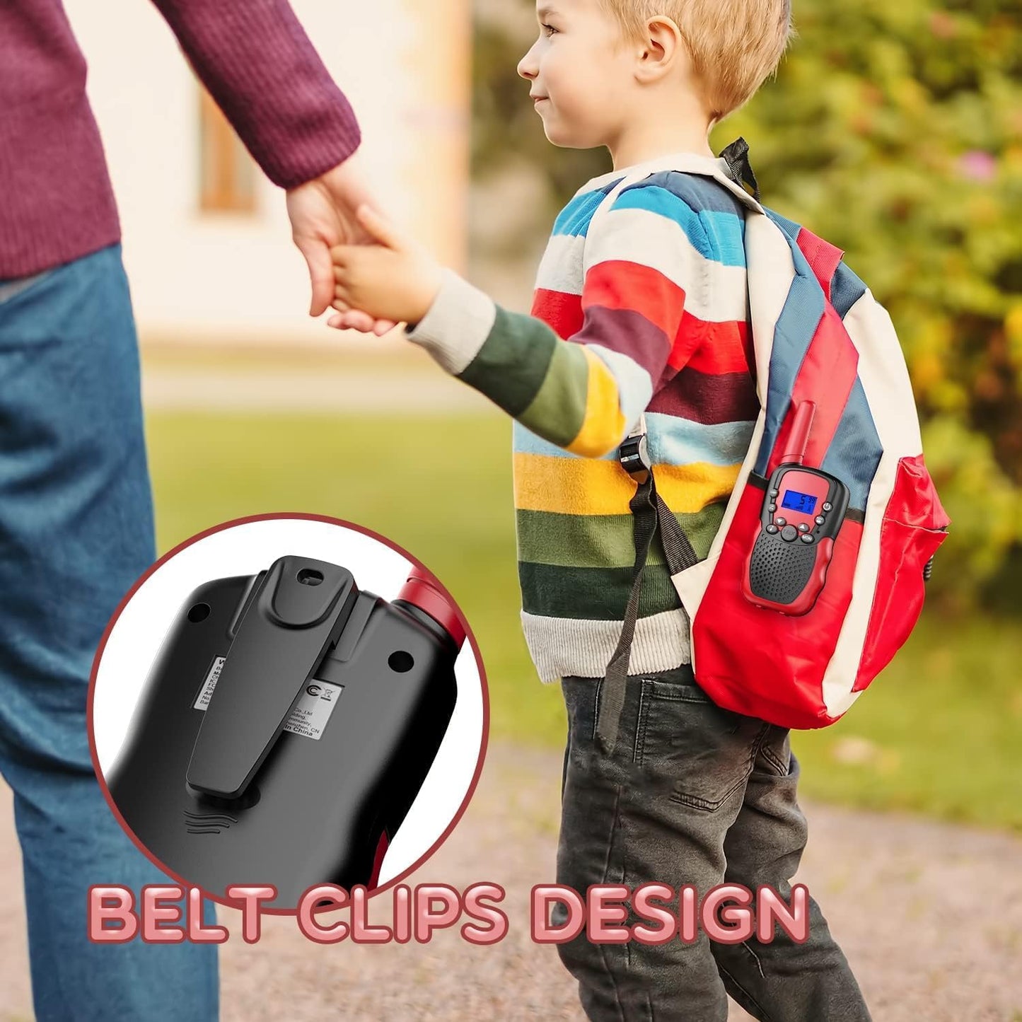 Selieve Outdoor Toys for Kids Ages 4-8, Walkie Talkies for Kids Long Distance 22 Channels 2 Way Radio Interactive Toys Birthday Gifts for 3-12 for Girls and Boys