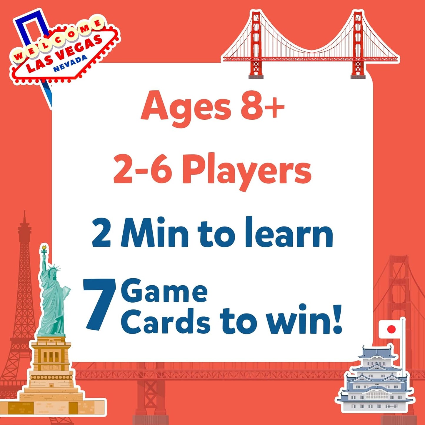 Skillmatics Guess in 10 Cities Around The World, Educational Travel Toys for Boys, Girls, and Kids Who Love Card Games, Board Games, Geography and History, Gifts for Ages 8, 9, 10 and Up