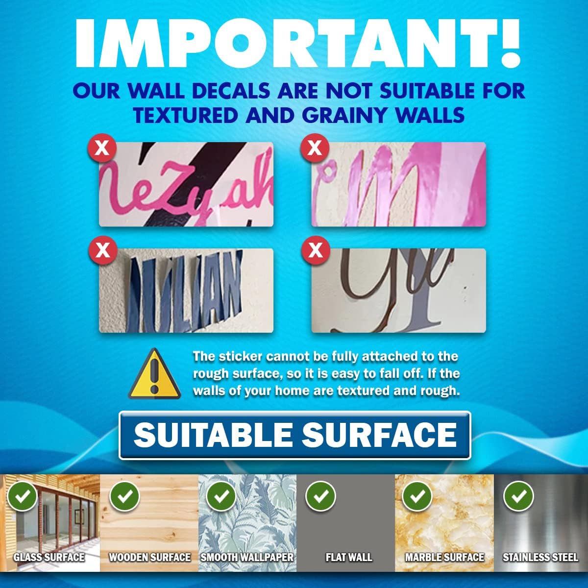 Multiple Font Custom Name Nursery Wall Decal Vinyl Sticker | Home Décor | Custom Kids Room Decal | Bedside Decals | Children’s Room| Car | Laptop