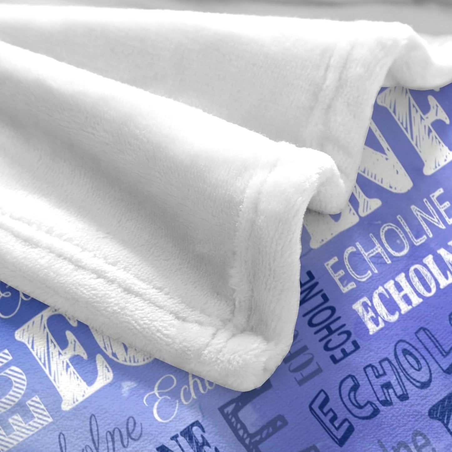 Custom Baby Blanket with Name Personalized Blanket for Kids Customized Blanket for Adult Birthday Christmas Valentines Day Gift