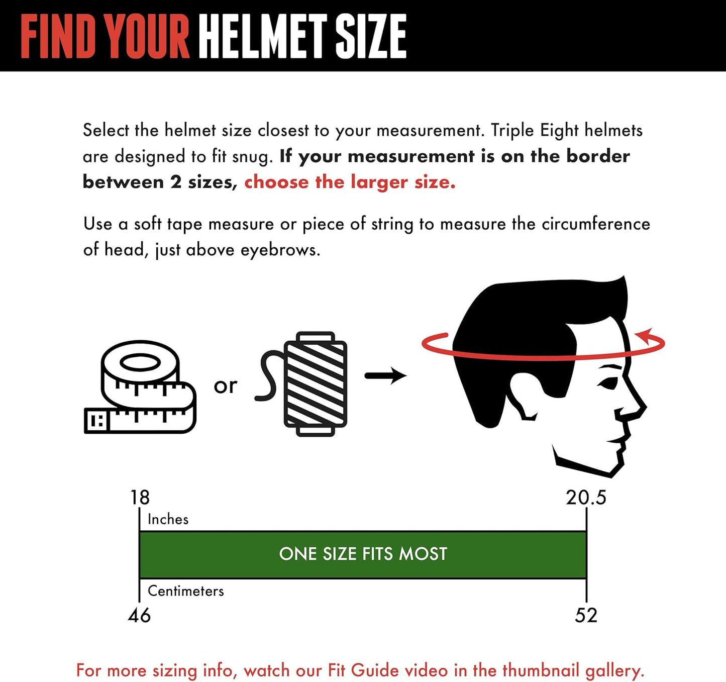 Triple Eight Lil 8 Kids Helmet – Ideal for Biking, Skateboarding, in-Line Skating, Rollerblading and Scooter