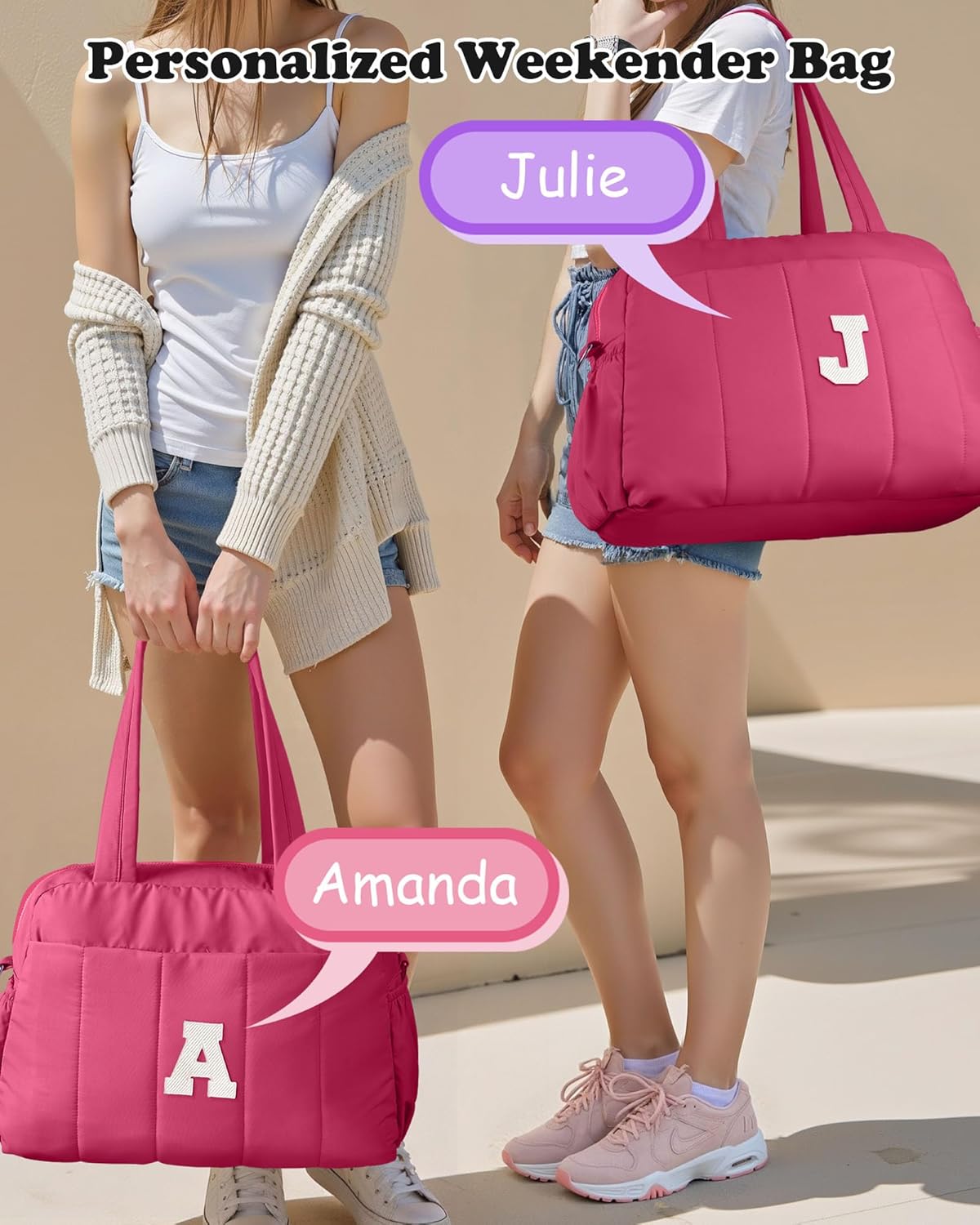 Dance Bag, Kid Weekender Bags,Tween Girls Trendy Stuff-Girl Overnight Bag with Wet Pocket,Lightweight Travel Tote Personalized Cheer Bags with Makeup Pouch