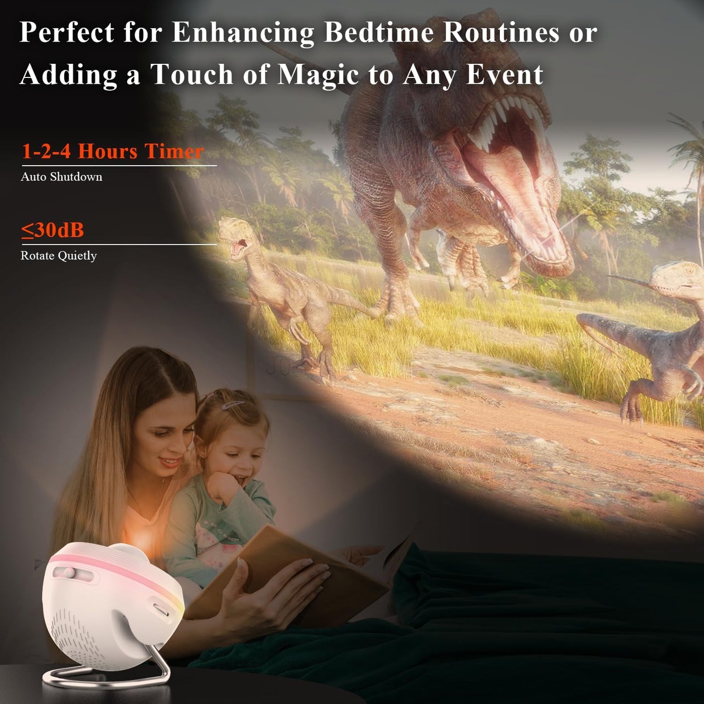 Jellyfish Projector, 13 in 1 Star Projector with Shooting Stars & 4 Varicolored Lighting Effects, Auto Timer Planetarium for Bedroom, Ocean Wave Night Light Projector for Kids Adults