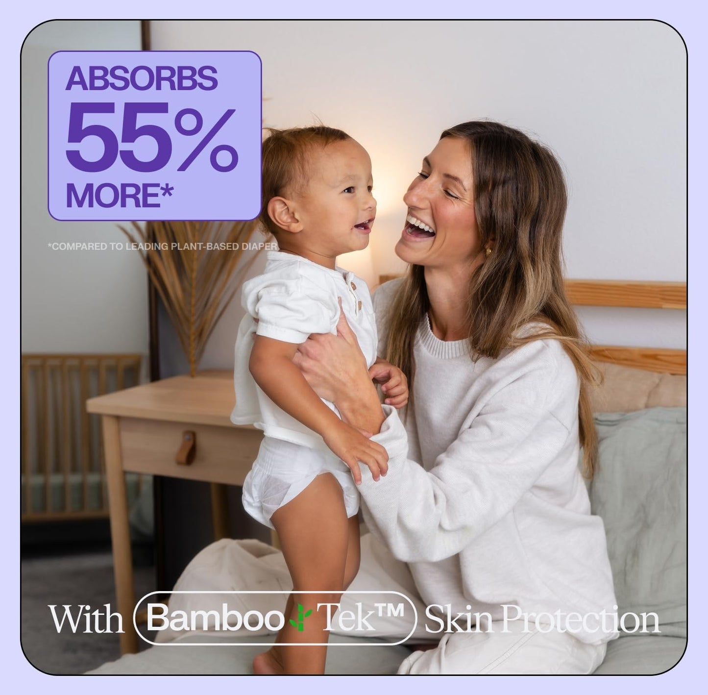 Freestyle Diaper – (Size 5) Hyper Absorbent & Non-Toxic – Disposable Diaper for Sensitive Skin – Ultra Soft Diapers (25+ lbs) – 132 Count