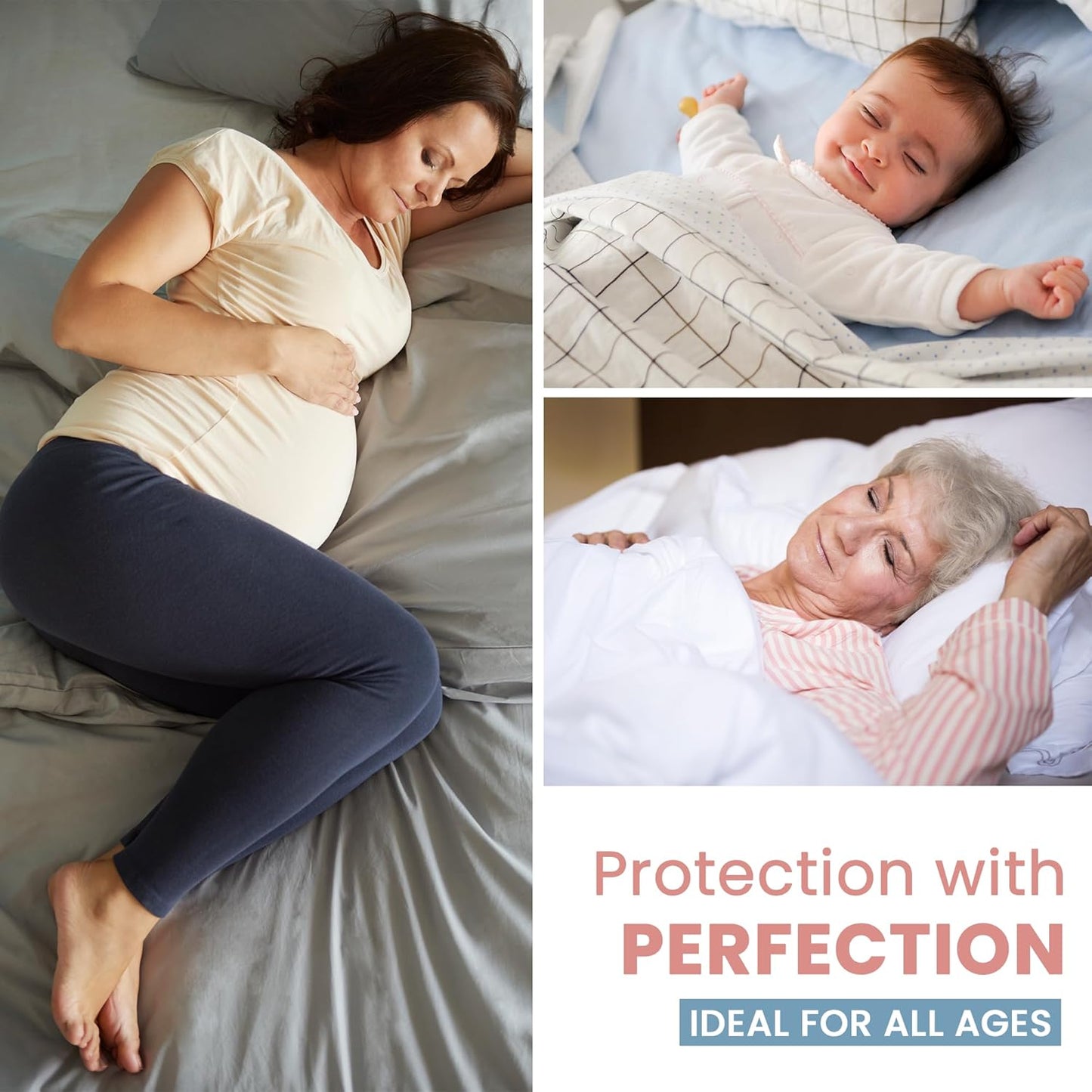 Waterproof Dry Rubber Bed Sheet Cover/Sleeping Mattress Protector/Urine Non-Absorbent Reusable Crib Mat Color Blue and Pink ((3 Meter) (117 x 36 Inches) (300 x 90 cm))