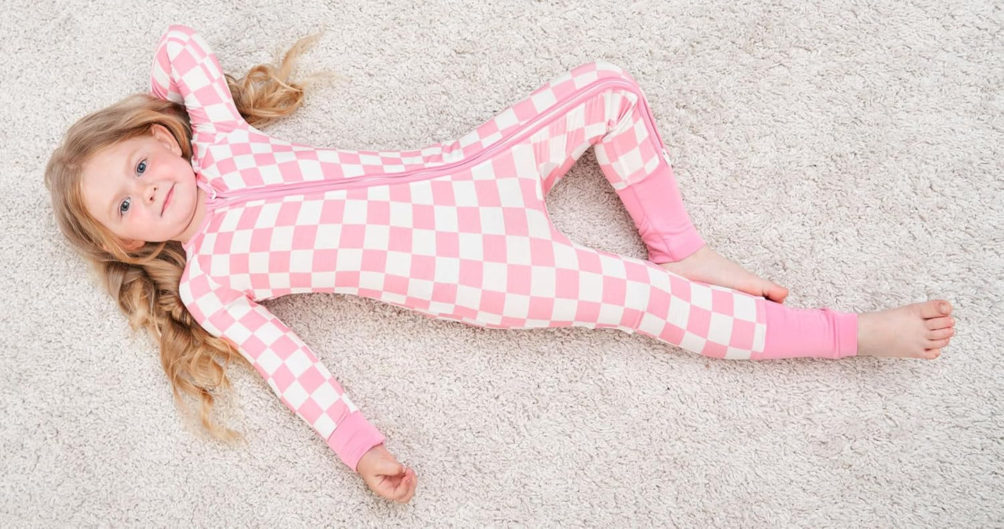 Baby Viscose from Bamboo Pajamas - Infant Boys Girls Footless Zippy Pjs Sleep 'N Play Clothes - One Piece Romper