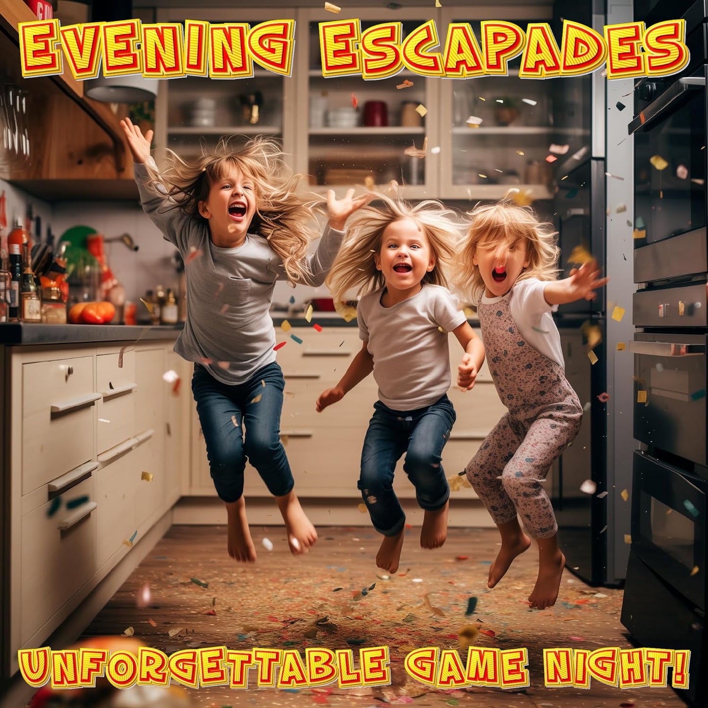 Funwares Minute of Fun Game - Minute to Win It Games for Kids, Adults, Teens, Families, Game Night, Gift for Home, Birthdays, or Travel. 2-12 Players! Home Edition, 218 Challenges!