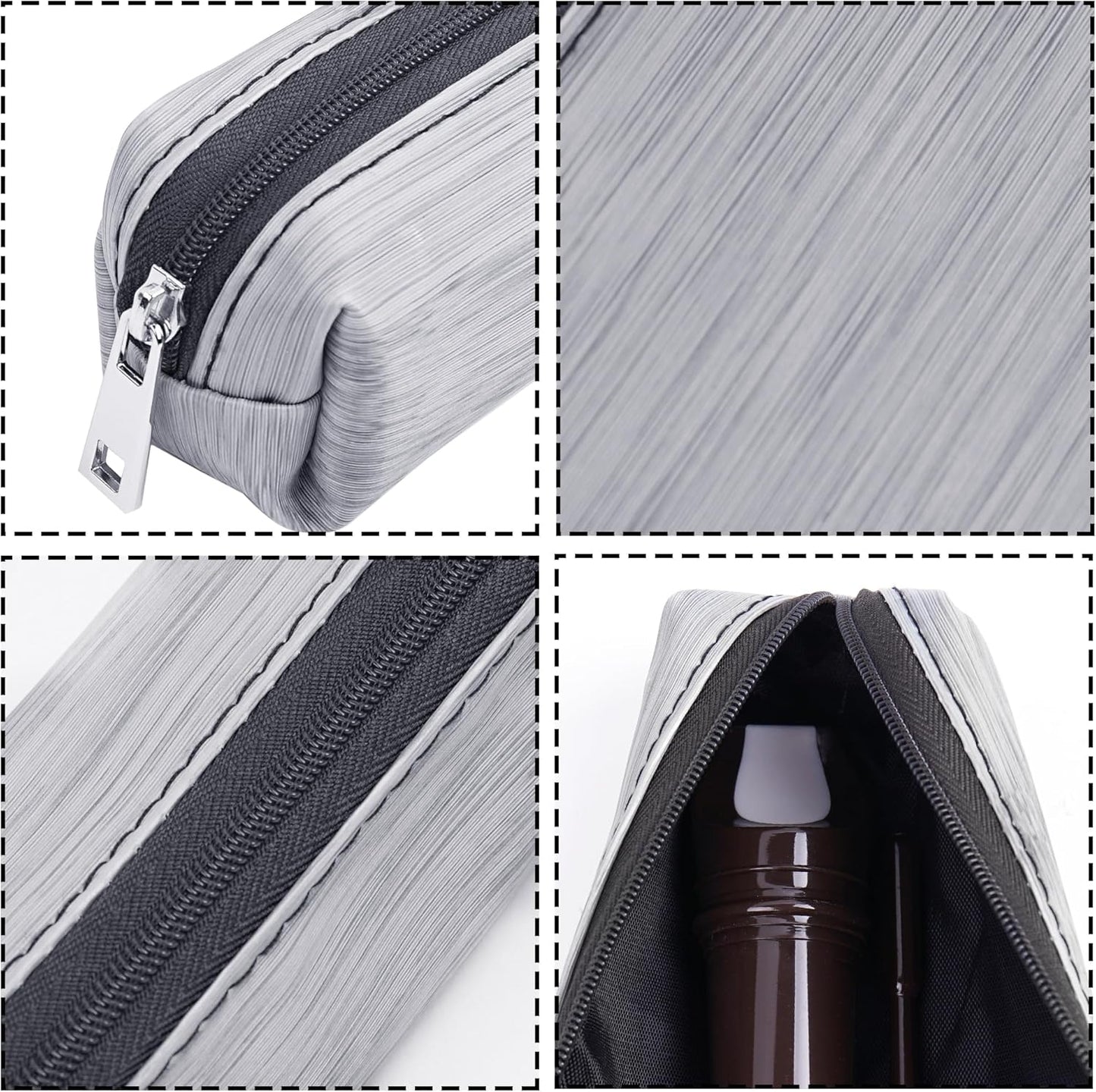 LIZIMANDU Recorder Instrument for Beginner Adults,8-Hole Soprano Descant Recorder Music Flute with Cleaning Rod & Case Bag For Home Entertainment(6-Wood Light Grey)