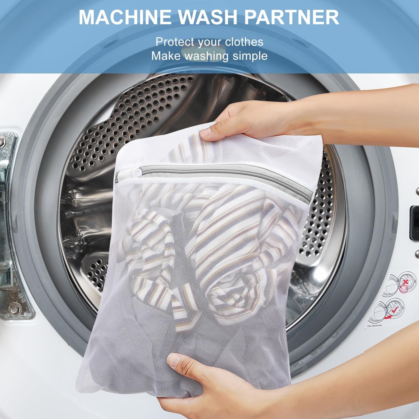 BAGAIL Laundry Bags Mesh Wash Bag for Intimates Lingerie and Delicates(3S)