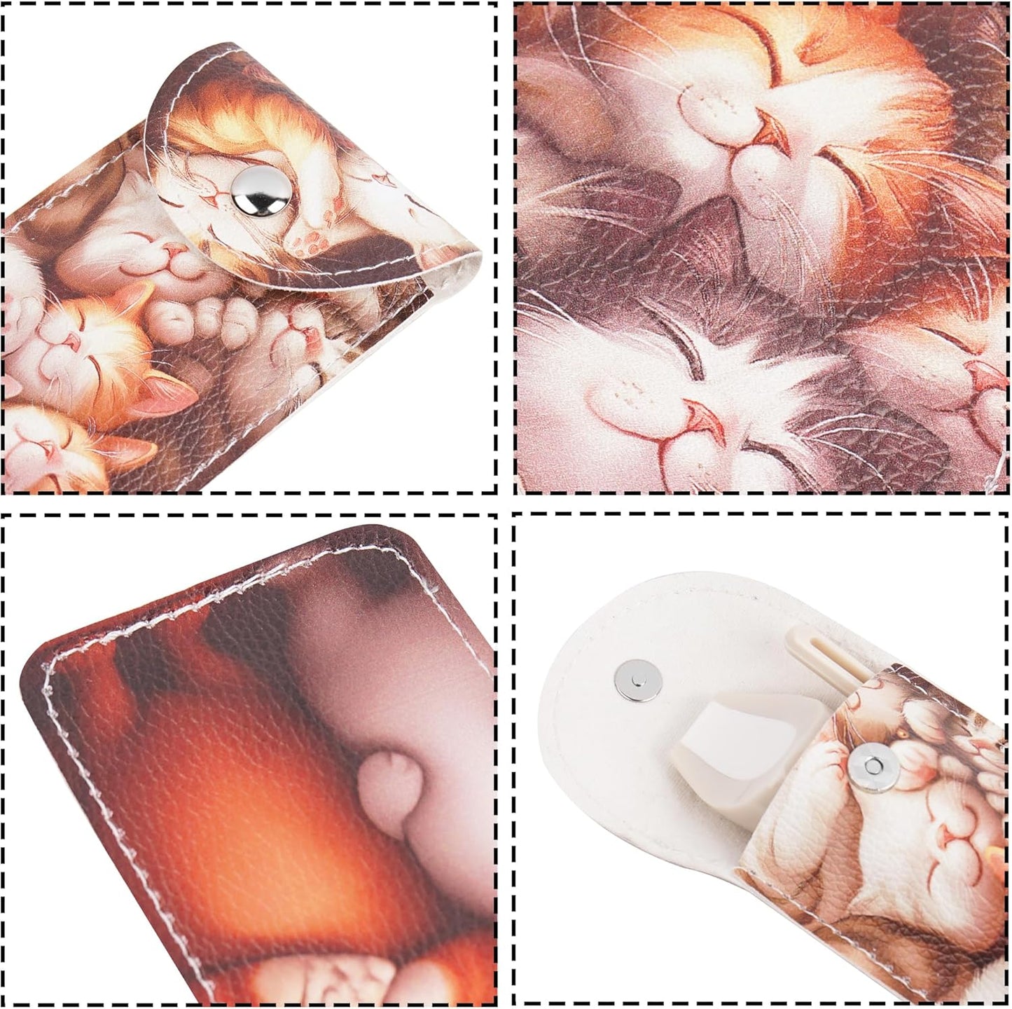 Recorder Instrument for Beginner Kids Adults,8-Hole Soprano Descant Recorder Music Flute with with Cleaning Rod & Leather Case For School Student Home Entertainment(2-Dense Cat)