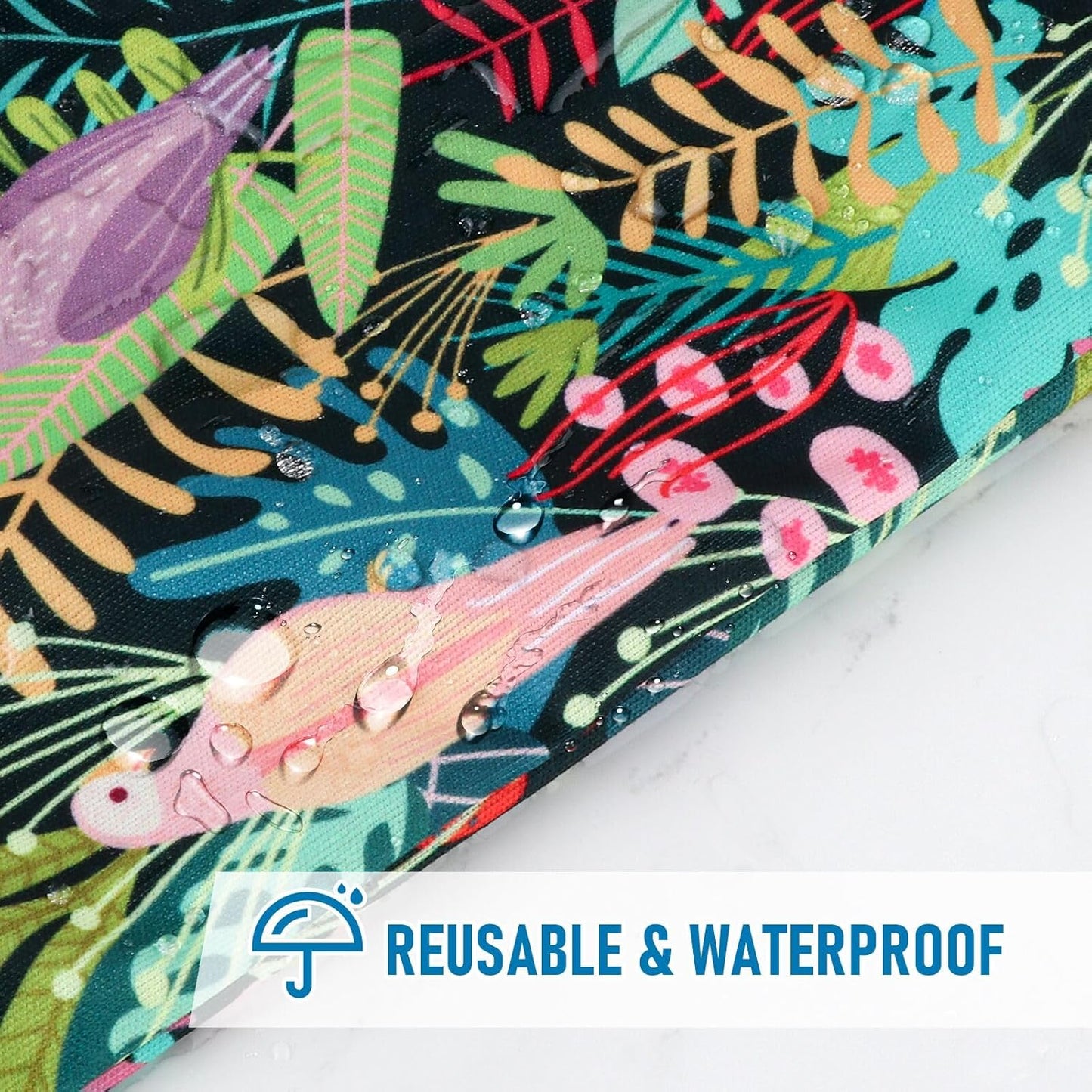 Angel Love Wet Bags for Baby, 2pcs Waterproof Wet Dry Bag for Diaper Baby Cloth Gym Clothes Washable Travel Bags for Beach Pool Swimsuits Pockets with Zippered Dirty Diapers Stroller Organizer L0203