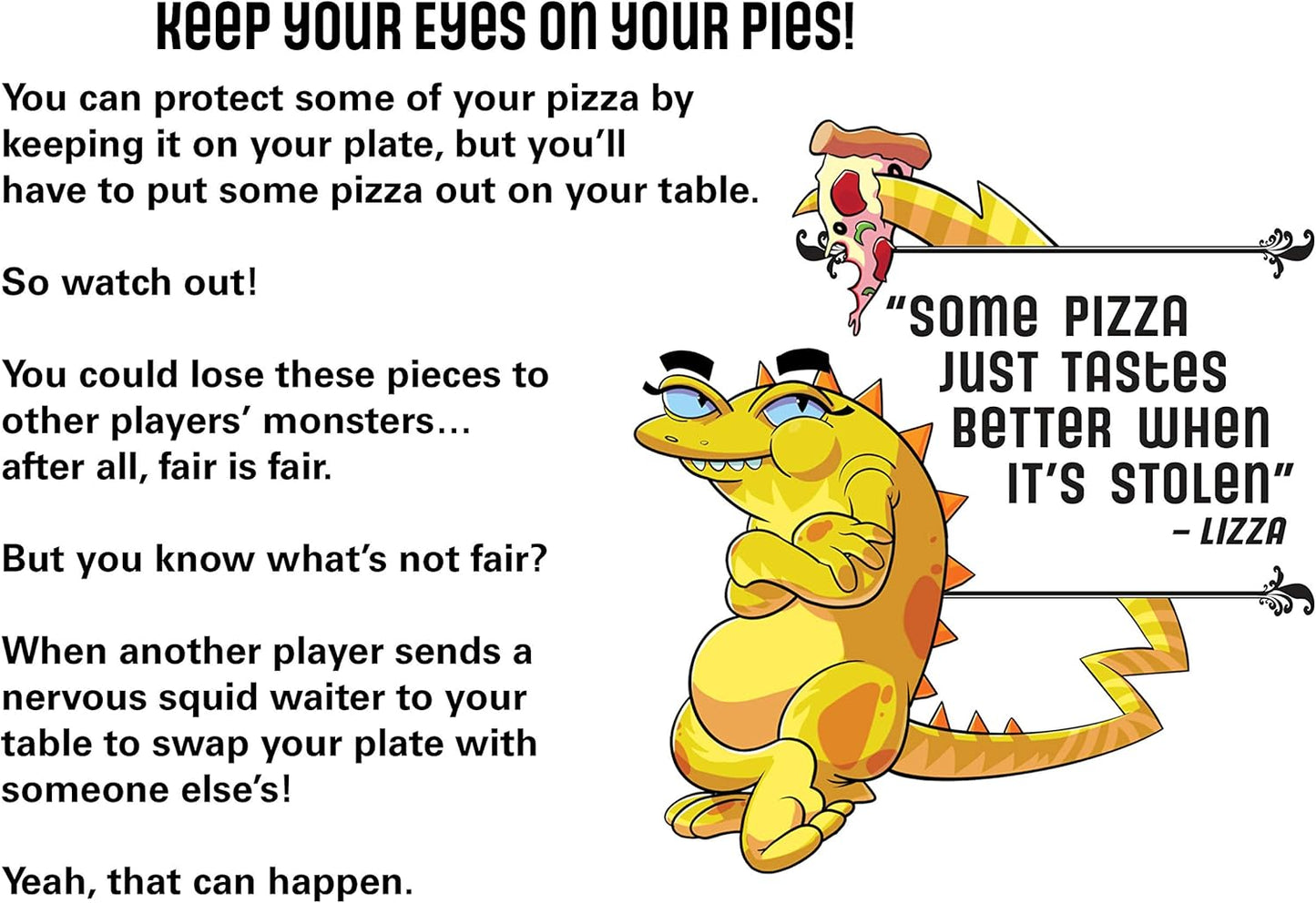 Blobby's Pizza Math Card Game: Crazy Fun Strategic Pizza Eating Contest Between Cute Monsters!