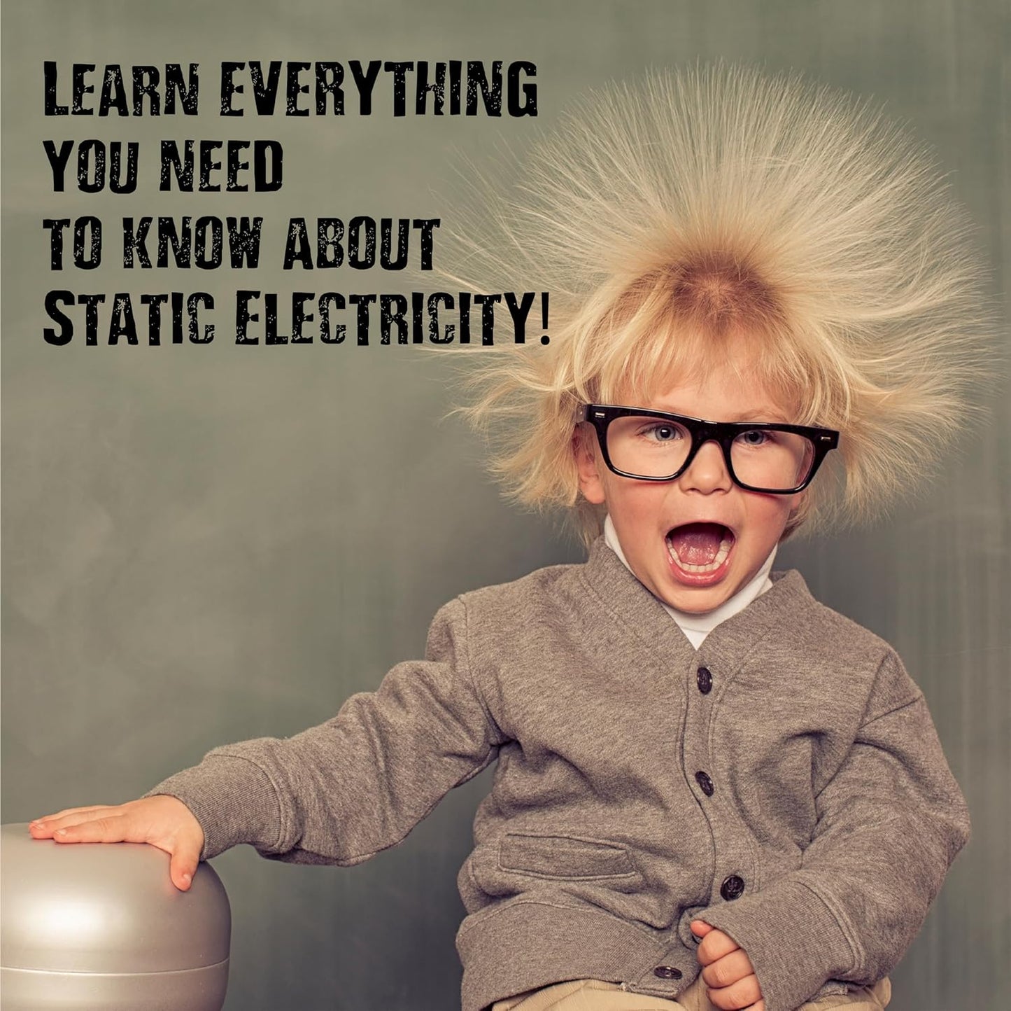 Einstein’s Static Electricity LAB Science Kit for Kids. STEM for Boys & Girls Aged 8 and Above. 15 Exciting Experiments Inside. Detailed Picture Guide Included