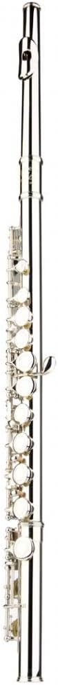 Glory Closed Hole C Flute With Case, Tuning Rod,Joint Grease and Cloth, Gloves, Nickel Siver