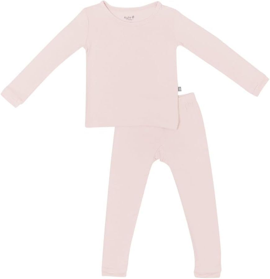 KYTE BABY Toddler Pajama Set - Pjs for Toddlers Made of Soft Bamboo Rayon Material