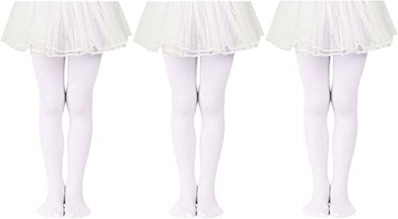Girls Ballet Dance Tights for Toddler Baby Soft Athletic Leggings Infant Elastic Dance Tights for Girls