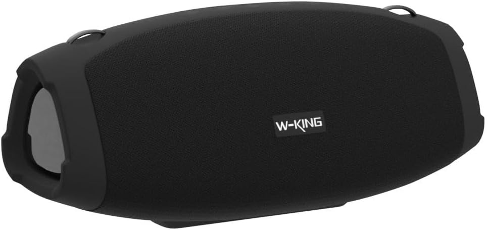W-KING Portable Speakers Bluetooth Wireless, 120W MAX IPX6 Waterproof Loud Bluetooth Speaker Boombox, Triple Passive Radiator/Subwoofer*2-70W Deep Bass/DSP/42H/PowerBank/EQ/Party Large Outdoor Speaker