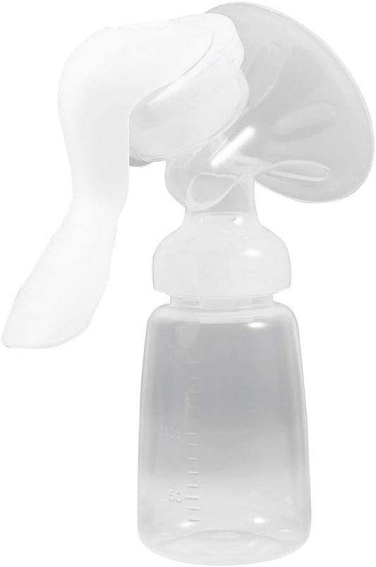 Silicone Breastfeeding 150ML Nursing Bottle Strong Suction Simple Design Manual Breast Pump