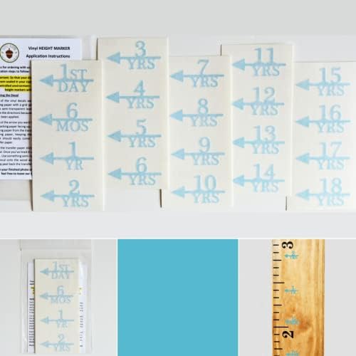 Little Acorns ADD ON - DIY Vinyl Growth Chart Ruler - Height Marker Arrows ONLY