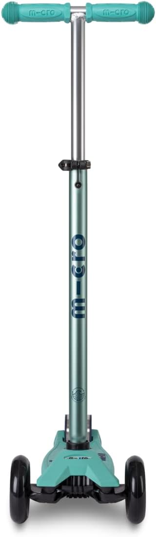 Micro Kickboard - Maxi Deluxe Eco 3-Wheeled, Lean-to-Steer, Swiss-Designed Micro Scooter Made with Recycled and Sustainable Materials for Elementary Kids, Ages 5-12