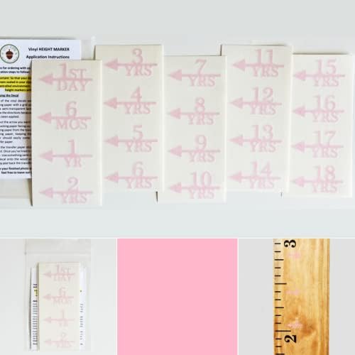 Little Acorns ADD ON - DIY Vinyl Growth Chart Ruler - Height Marker Arrows ONLY