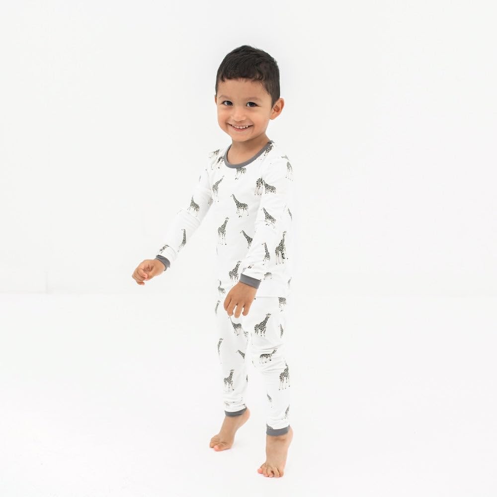 KYTE BABY Toddler Pajama Set - Pjs for Toddlers Made of Soft Bamboo Rayon Material