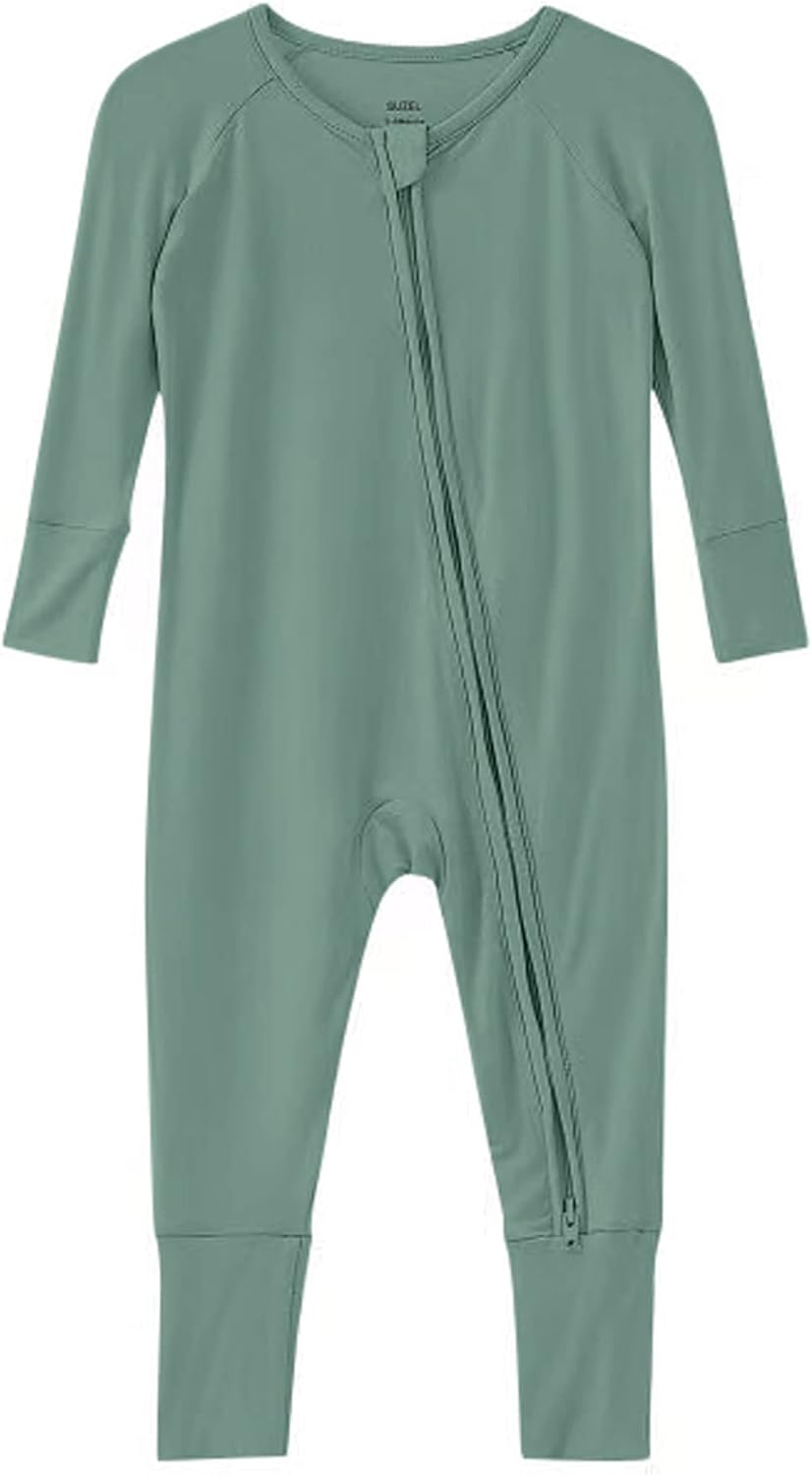 Baby Viscose from Bamboo Footless Pajamas Boys Girls Zippy Pjs Sleep 'N Play Romper - 0-24 Months