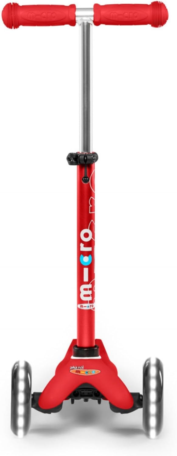 Micro Kickboard Mini Deluxe LED Three-Wheeled Lean-to-Steer Swiss-Designed Micro Scooter