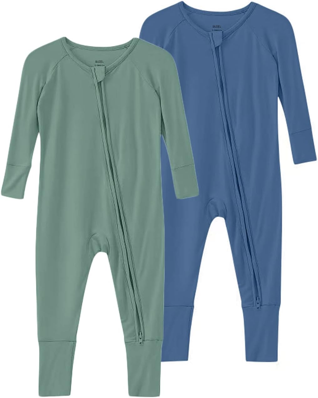 Baby Viscose from Bamboo Footless Pajamas Boys Girls Zippy Pjs Sleep 'N Play Romper - 0-24 Months