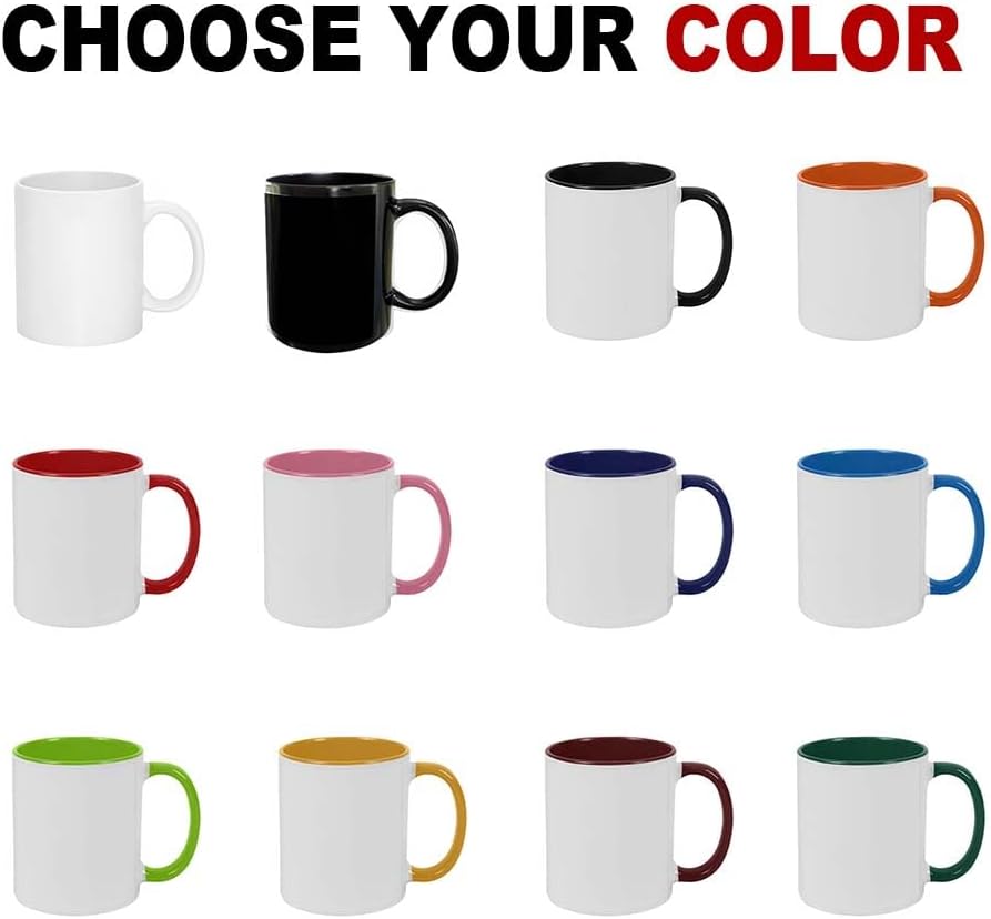 Custom Mug, Personalized Birthday Coffee Mug, Customized 11 Oz Ceramic Mug with Text, Taza Personalizadas for Men Women