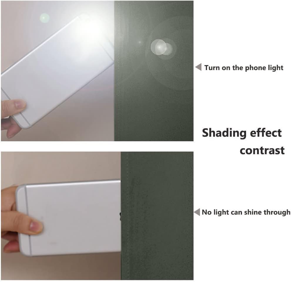 NICETOWN 100% Blackout Window Curtain Panels, Full Light Blocking Drapes with Black Liner for Nursery, 78-inch Drop Thermal Insulated Draperies (Dark Mallard, 2 Pieces, 55-inch Wide Per Panel)