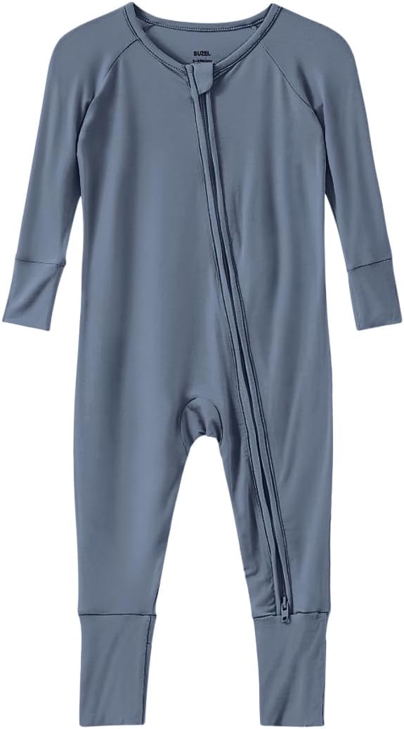 Baby Viscose from Bamboo Footless Pajamas Boys Girls Zippy Pjs Sleep 'N Play Romper - 0-24 Months